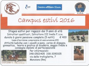 campus estivi