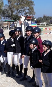 Federica e Giulia in premiazione 